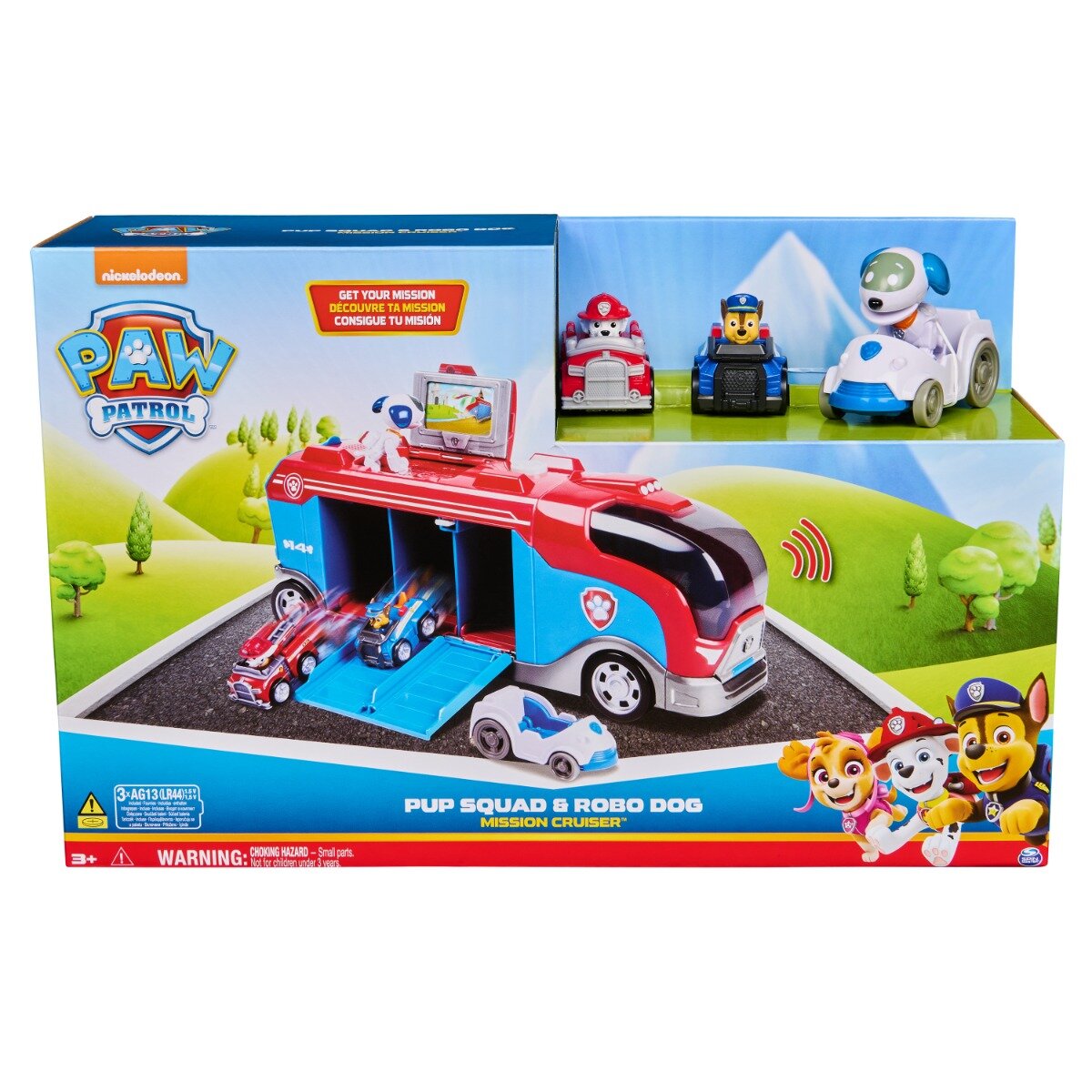 Paw Patrol Set de joaca autocar cu figurine Mission Cruiser 6070313