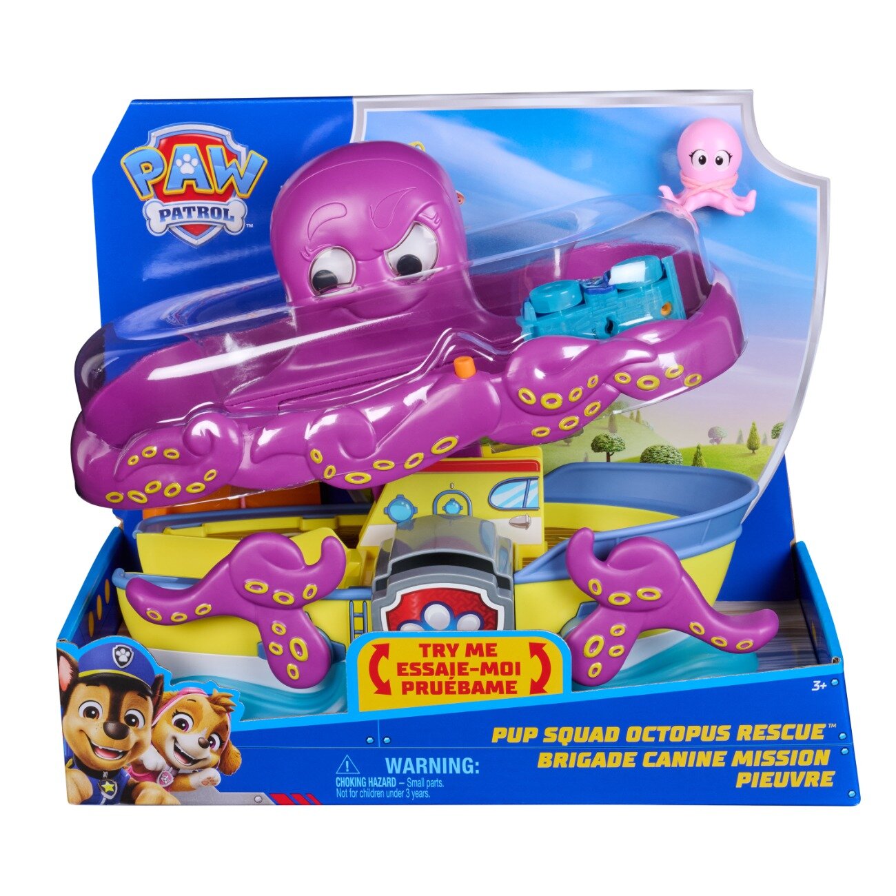 Paw Patrol Set de joaca cu figurine Pup Squad Octopus Rescue 6074392