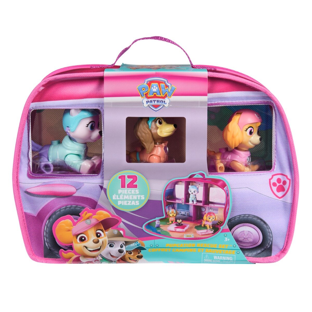 Paw Patrol Set de joaca cu figurine Skyes World Rescue Camper 6074035