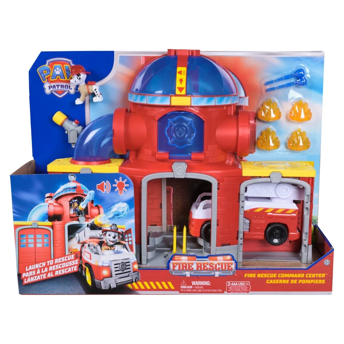 Paw Patrol Set de joaca cu vehicul Fire Rescue Command Centre 6073760