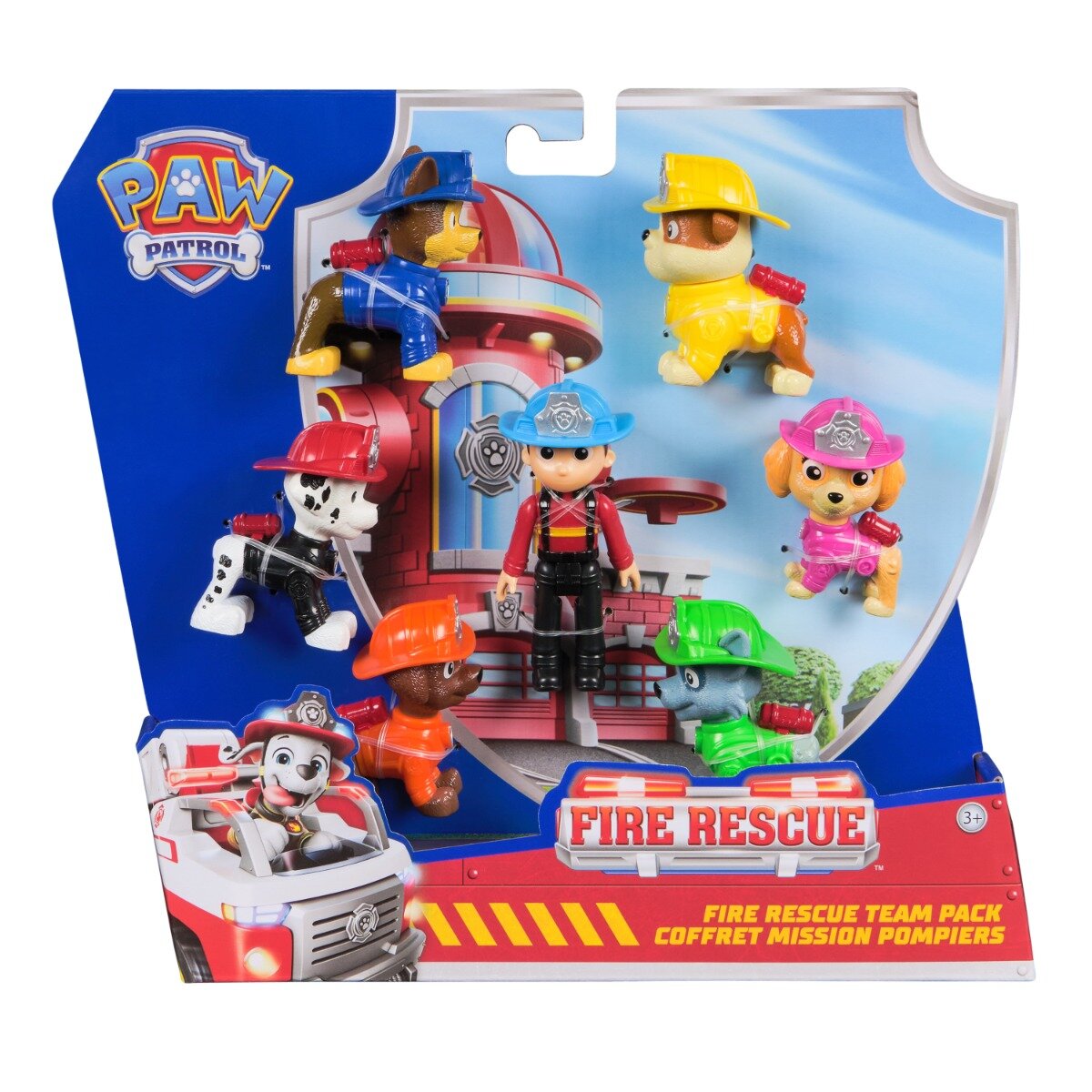 Paw Patrol Set de joaca Echipa de pompieri 6072961