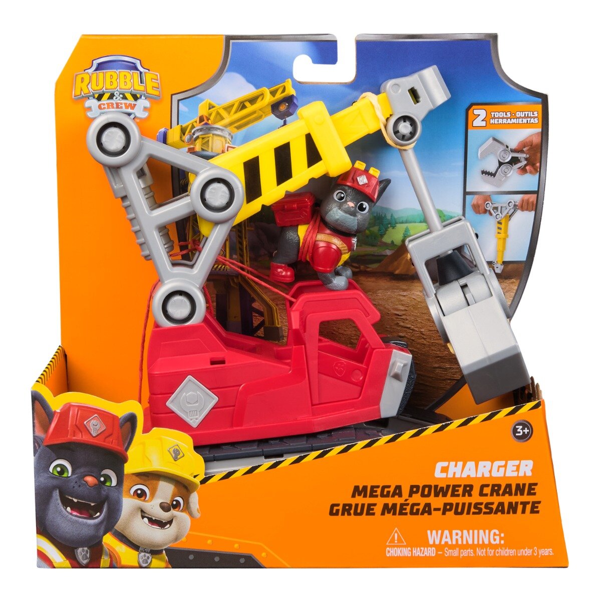 Paw Patrol Set de joaca macara cu figurina Mega Power Crane Charger 6073295