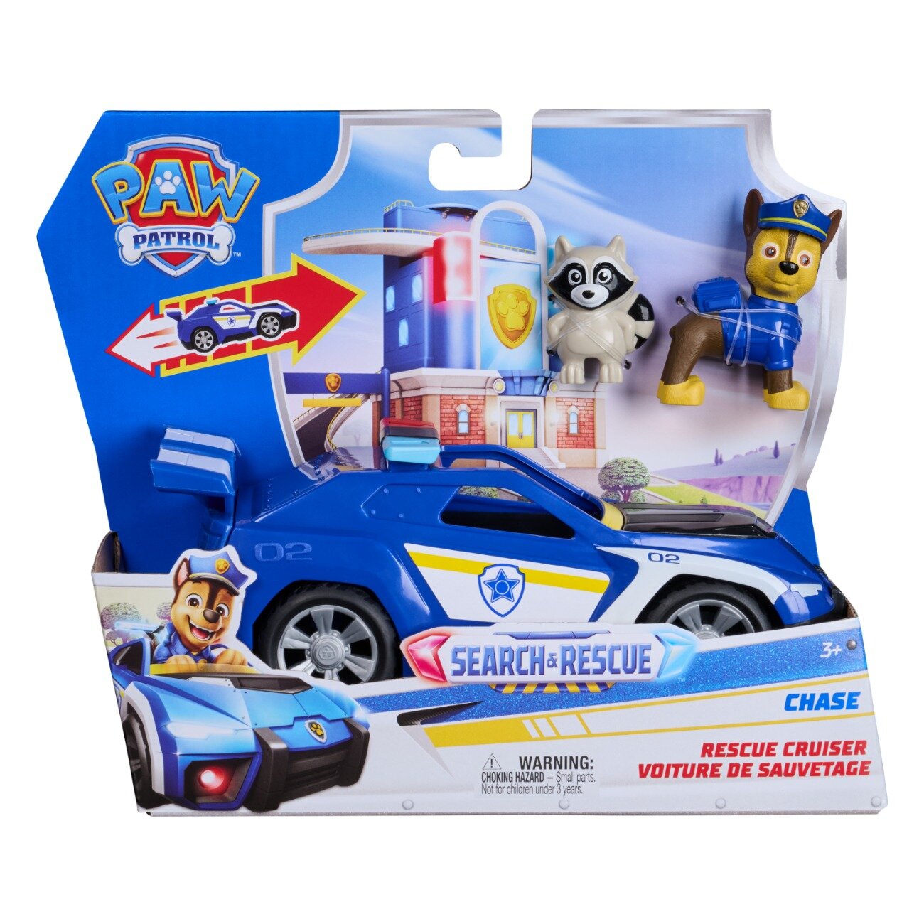 Paw Patrol Set de joaca vehicul si figurine Search and Rescue Cruiser Chase 20155158