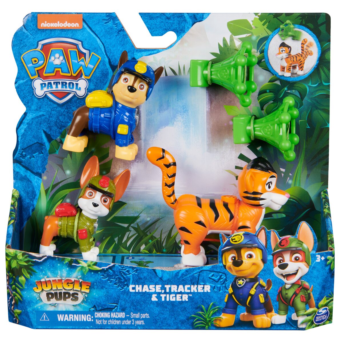 Paw Patrol Set figurine Jungle Pups Chase Tracker and Tiger