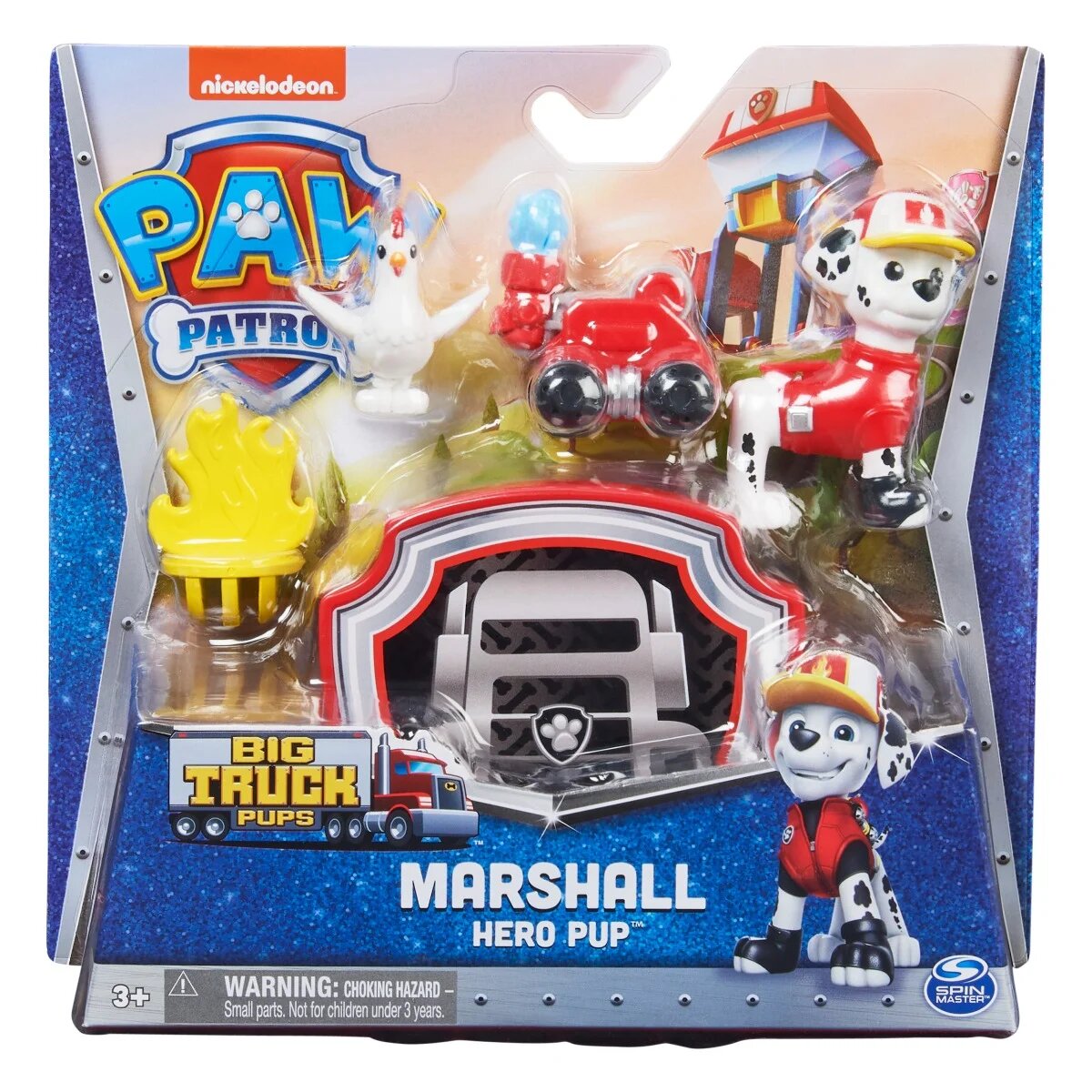 Paw Patrol Set figurine Marshall Hero Pup 20137391