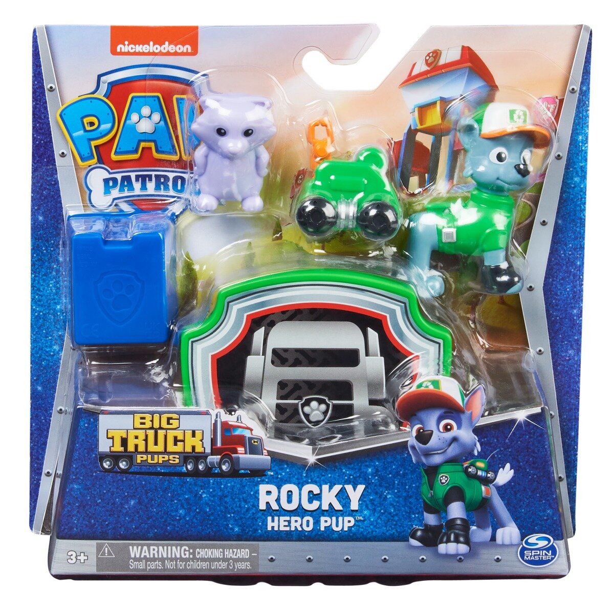Paw Patrol Set figurine Rocky Hero Pup 20137392