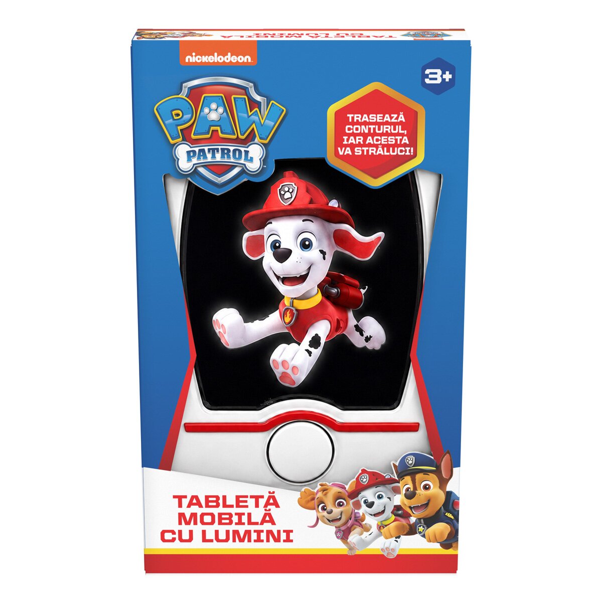 Paw Patrol Tableta mobila cu lumini Glow Pad
