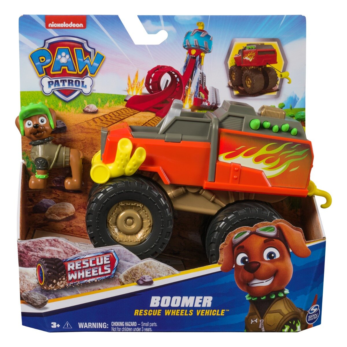 Paw Patrol Vehicul cu figurina Boomer Rescue Wheels 6070318