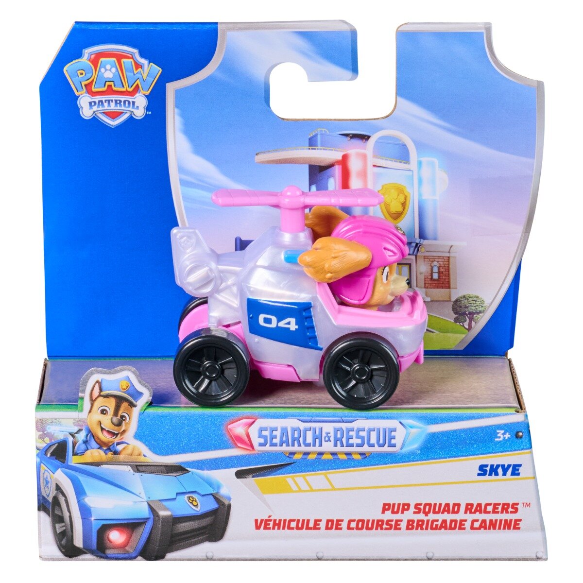 Paw Patrol Vehicul cu figurina Pup Squad Racers Skye 20156336