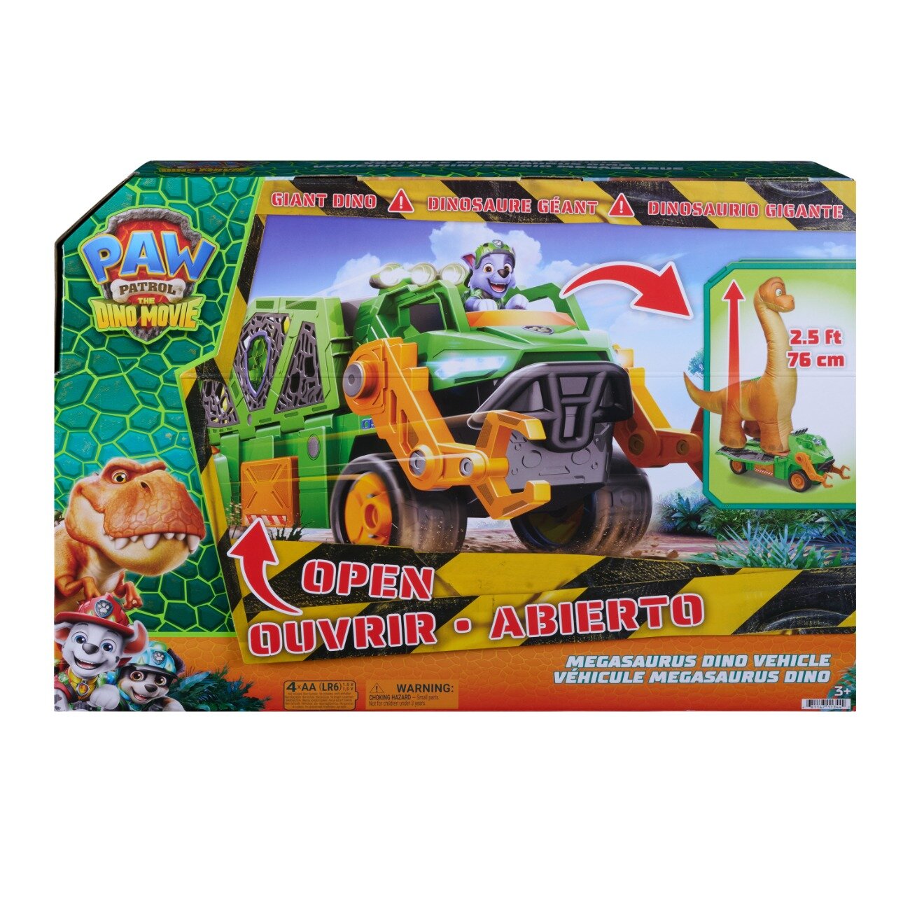 Paw Patrol Vehicul transportator the Dino Movie Megasaurus Dino 6075939