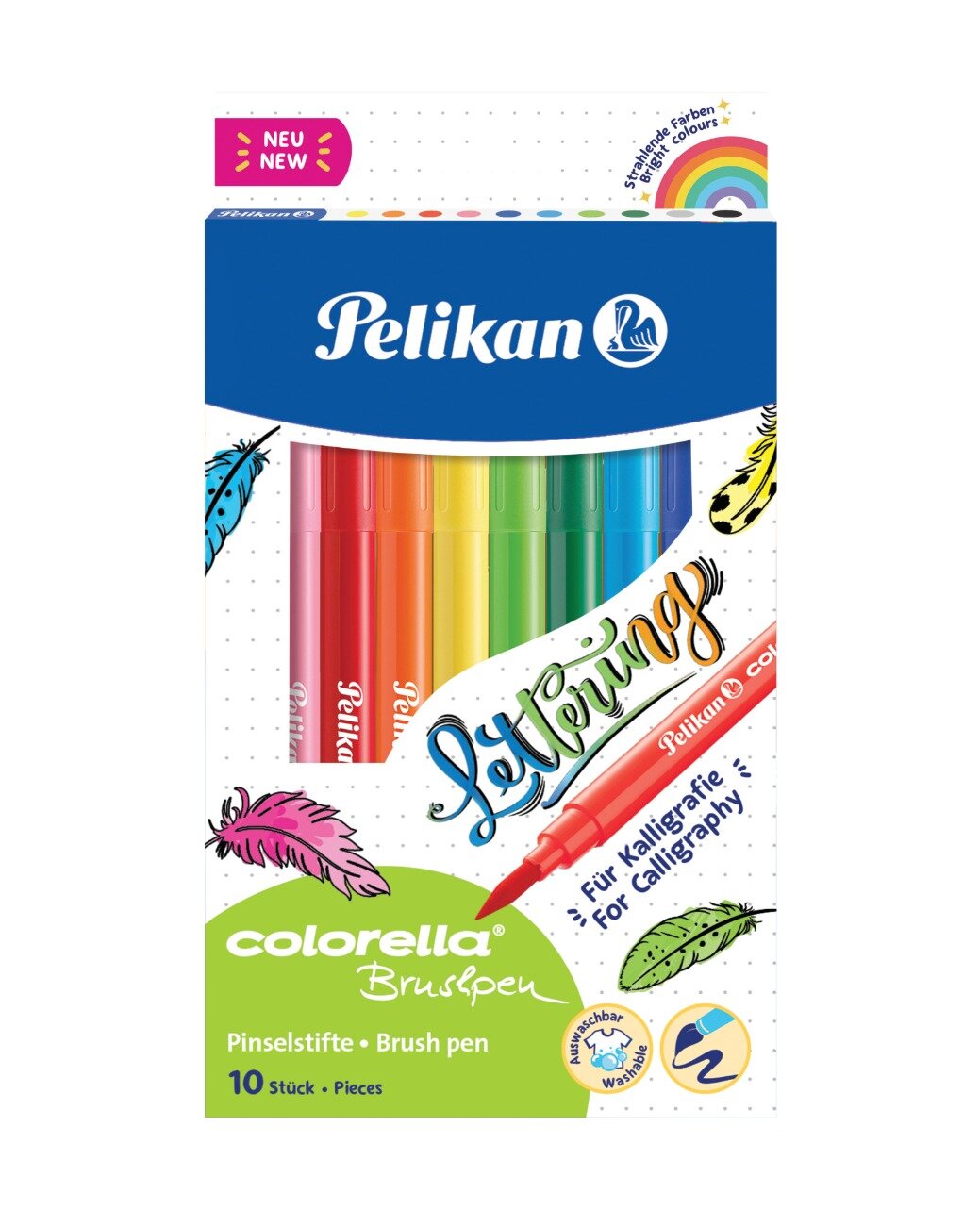 Pelikan Set carioci Colorella Super Brush 10 buc