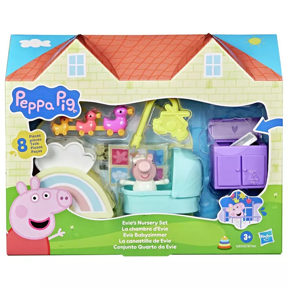 Peppa Pig Set de joaca cu figurina Evie's Nursery G2835