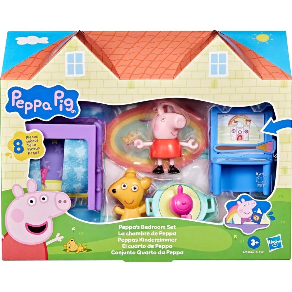 Peppa Pig Set de joaca cu figurina Peppas Bedroom G2834