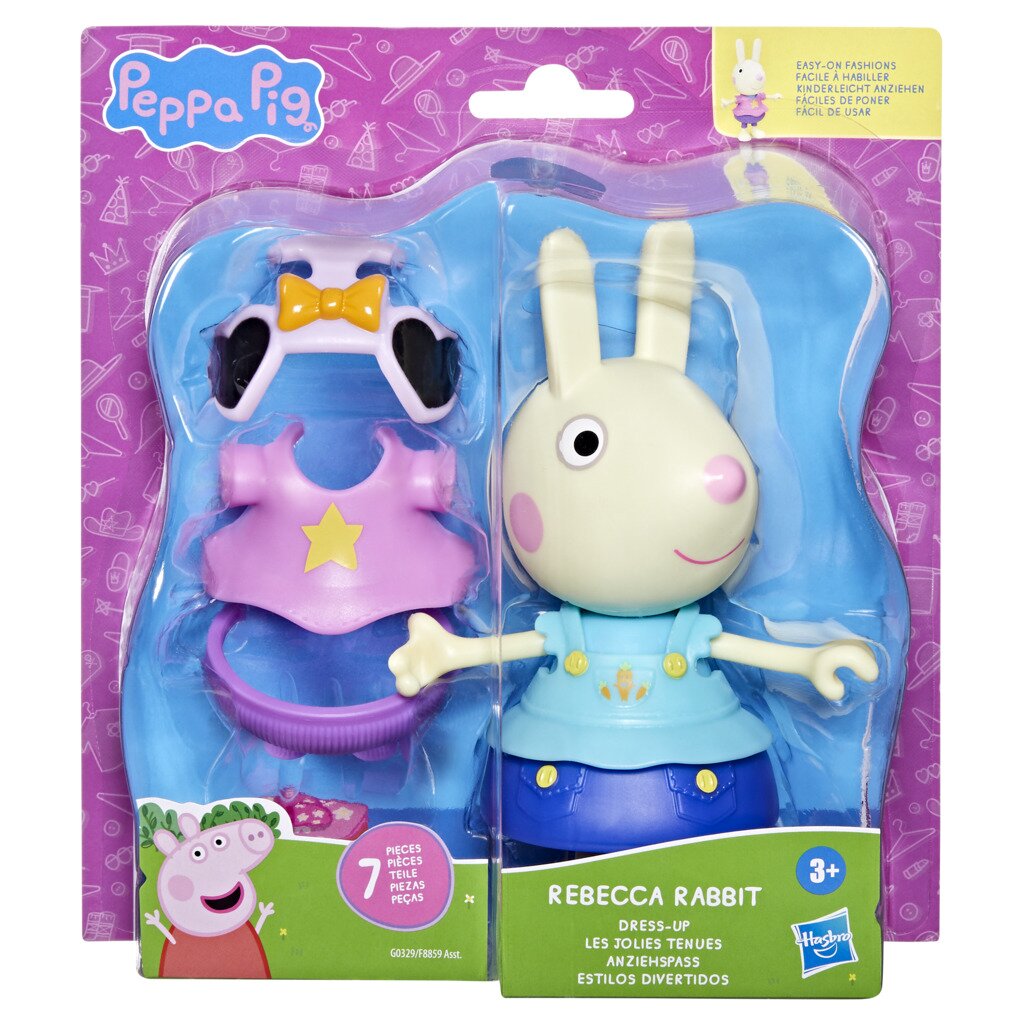 Peppa Pig Set figurina cu accesorii fashion Rebecca Rabbit G0329