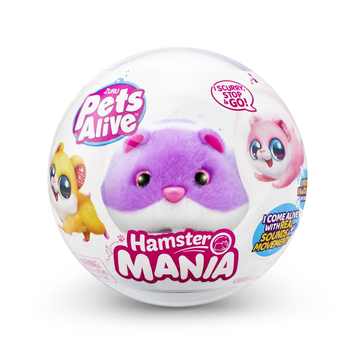 Pets Alive Jucarie de plus Hamster Mov