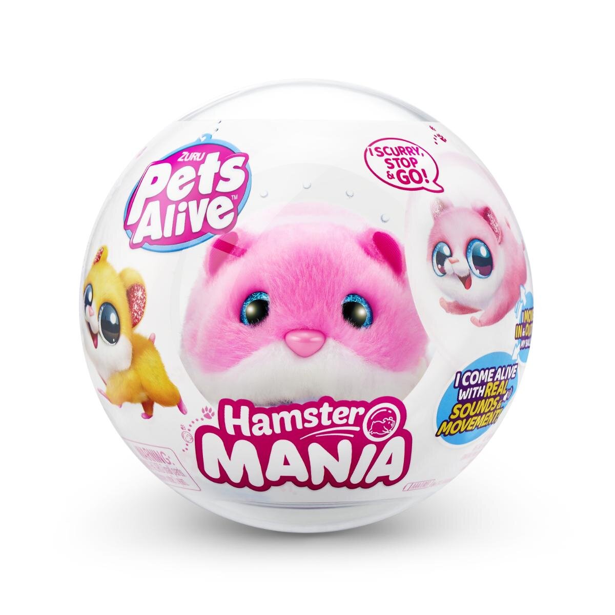 Pets Alive Jucarie de plus Hamster Roz