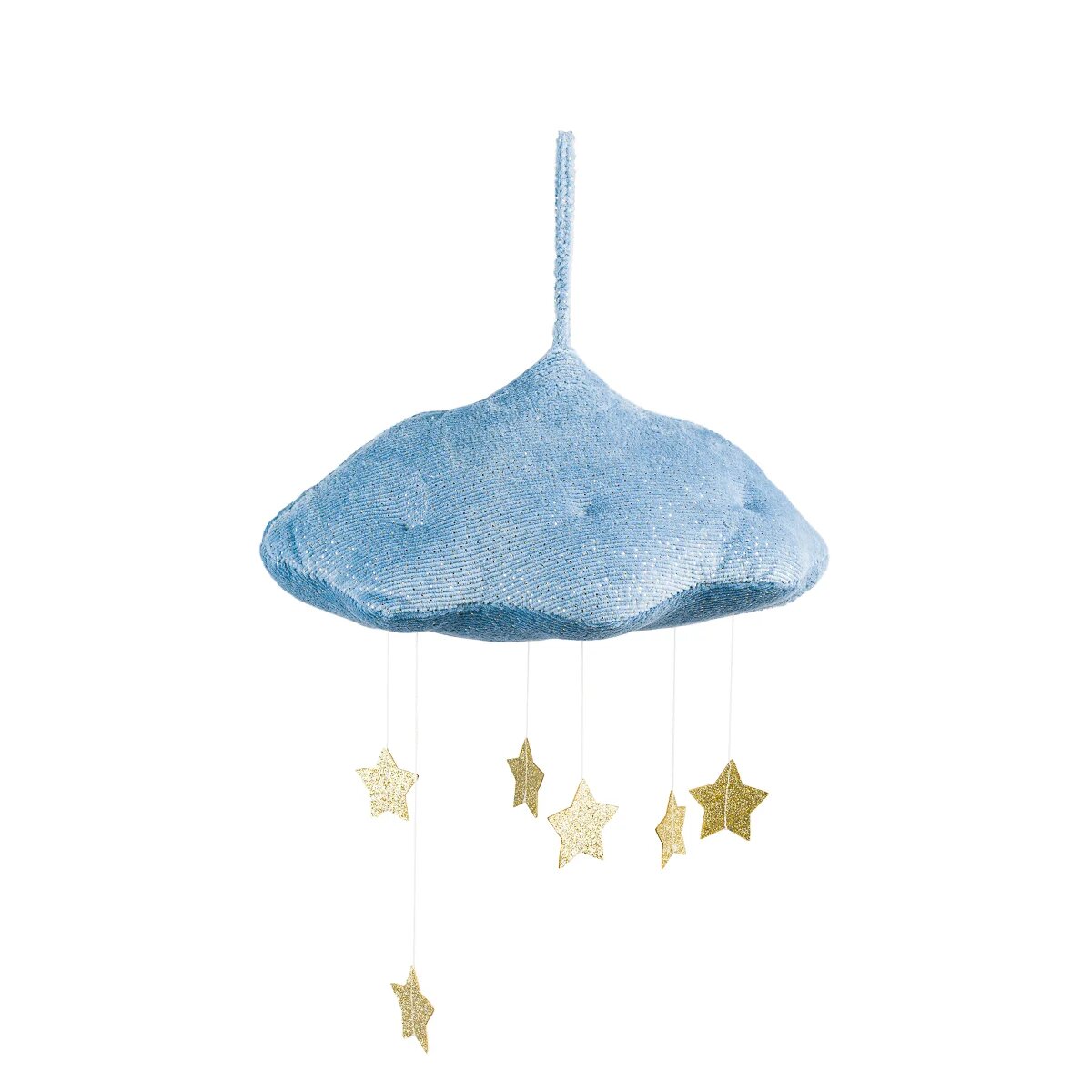 Picca Loulou Decoratiune Nor cu stelute 34 cm