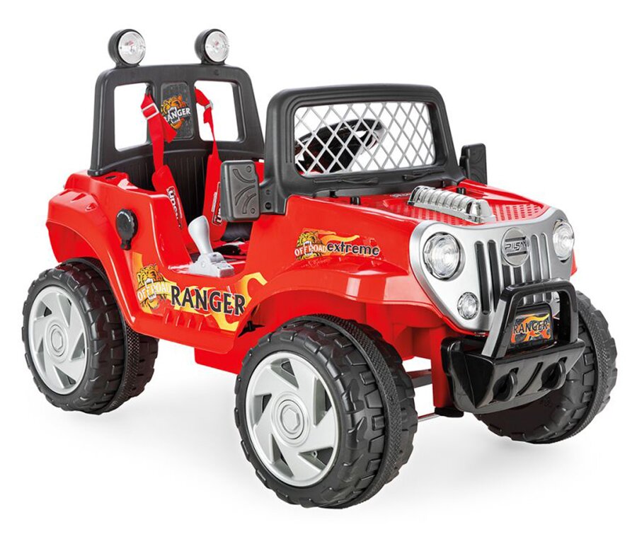 PILSAN Masina de teren 4x4 cu telecomanda 12 V Ranger Rosu