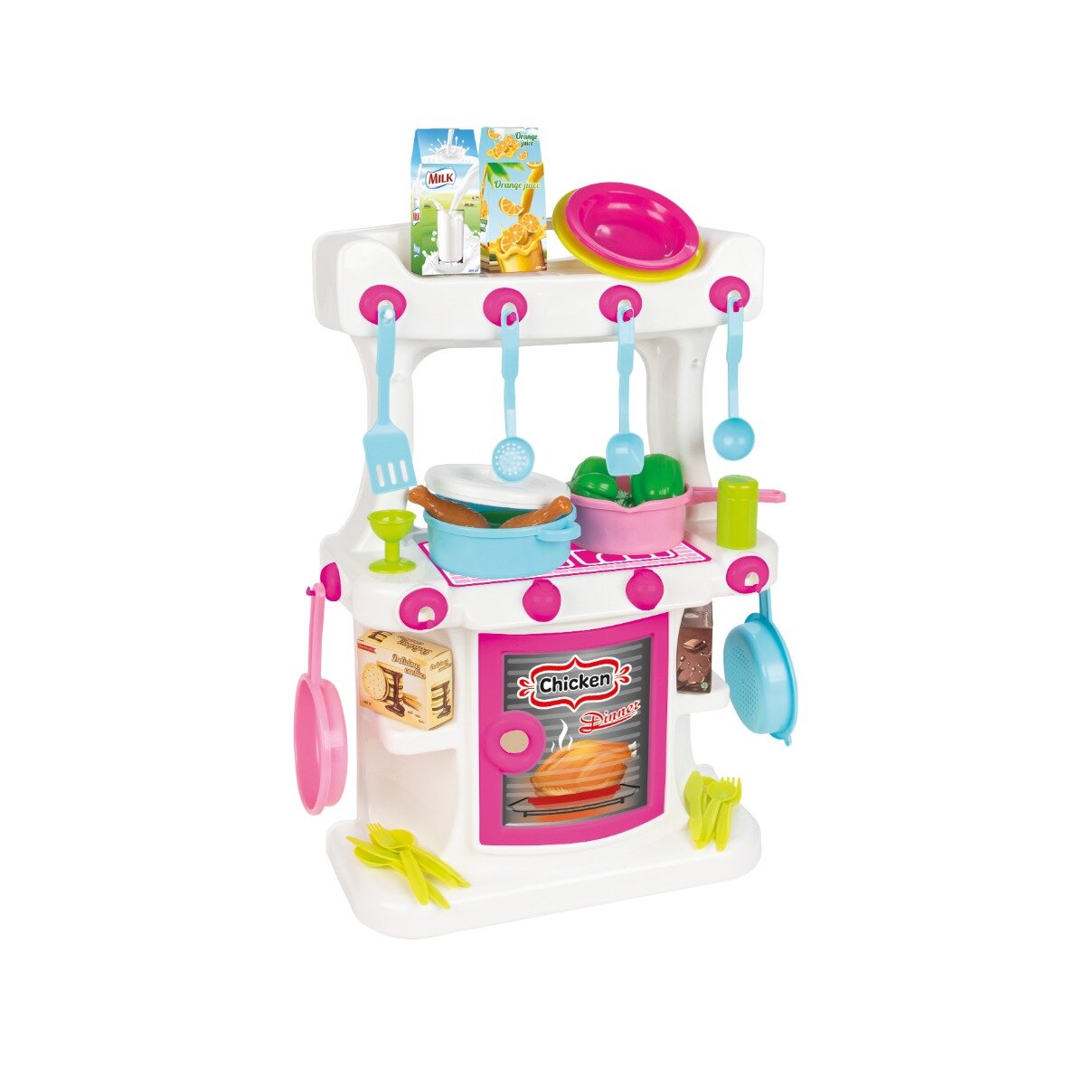 PILSAN Set de joaca Bucatarie 43 piese
