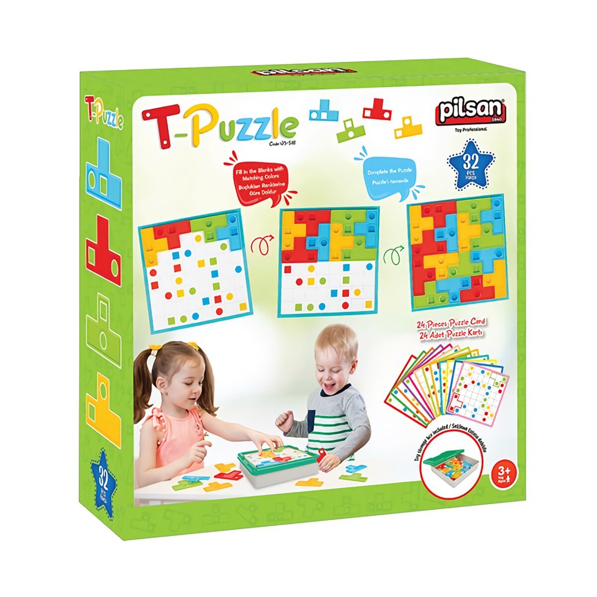 PILSAN T-Puzzle 32 piese