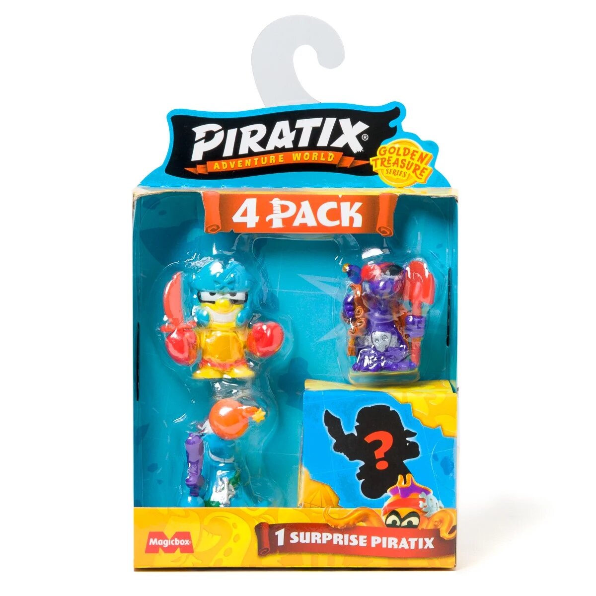 Piratix Set 4 figurine Golden Treasure
