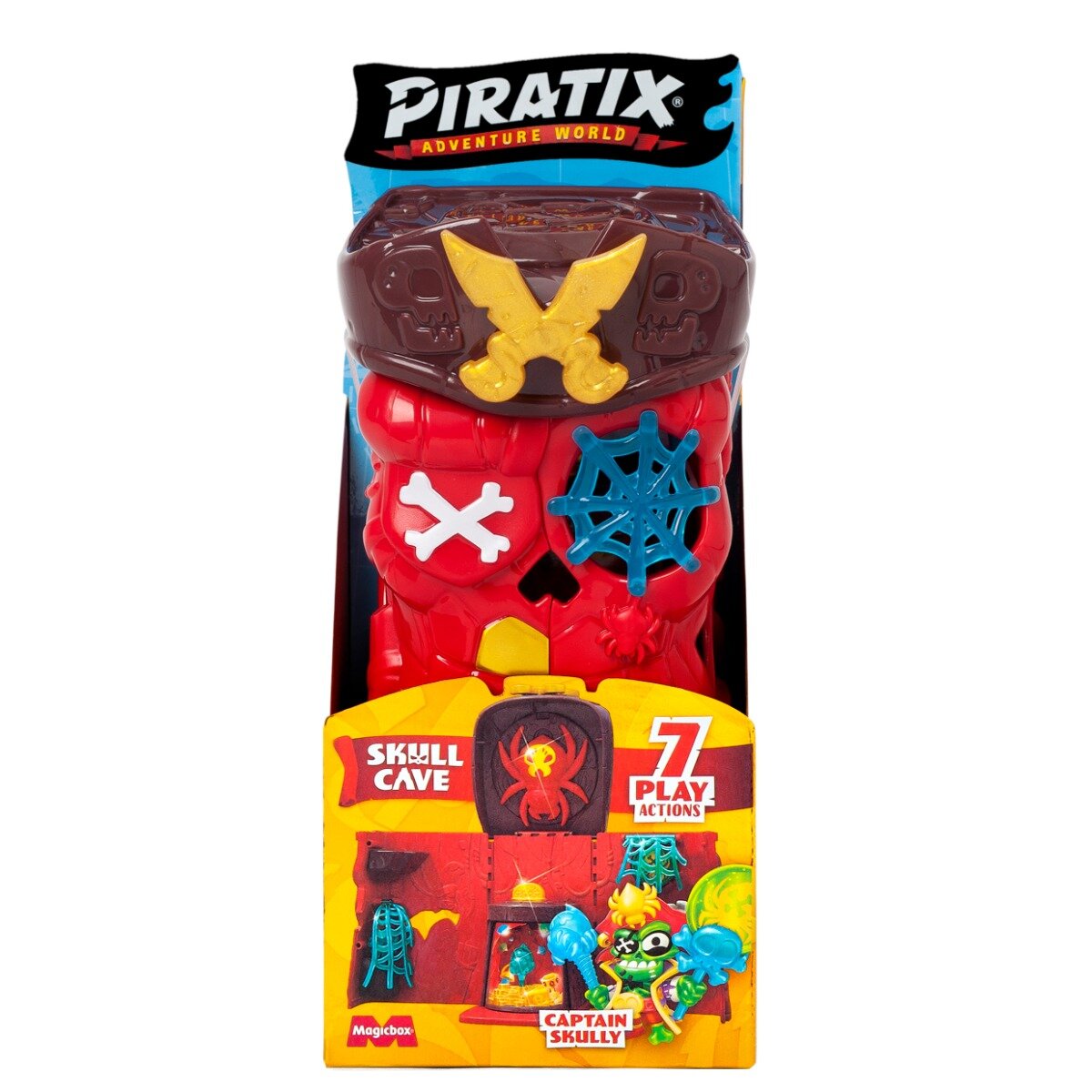 Piratix Set de joaca cu figurina Skull Cave