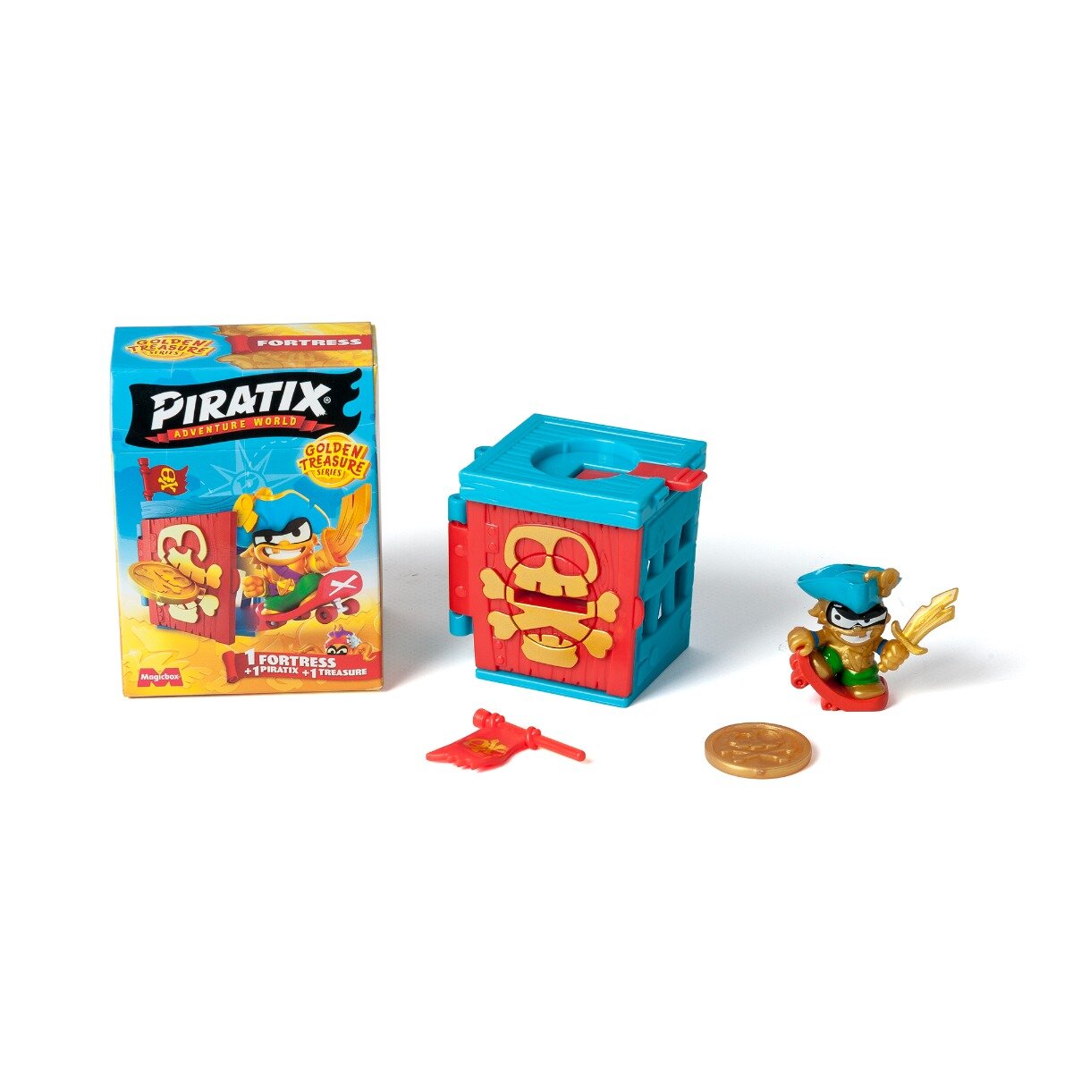Piratix Set figurina cu fortareata Golden Treasure