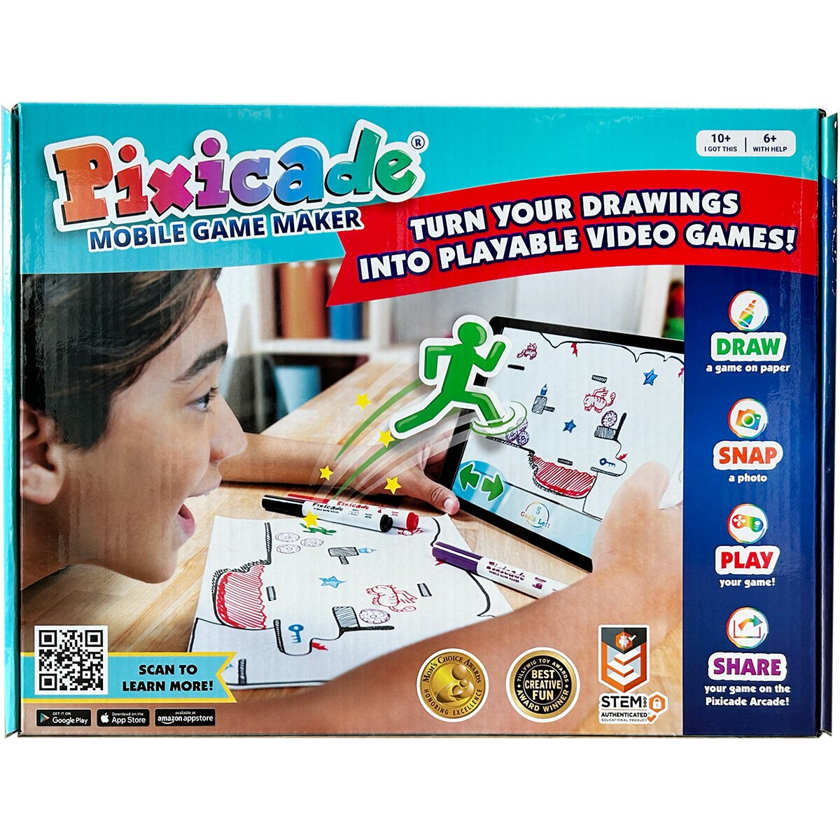Pixicade Set creativ Transforma desenele in jocuri video