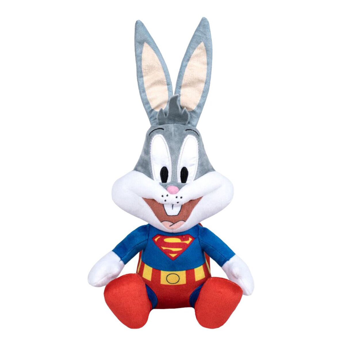 Play by Play Jucarie de plus Bugs Bunny Superman Looney Tunes 25 cm