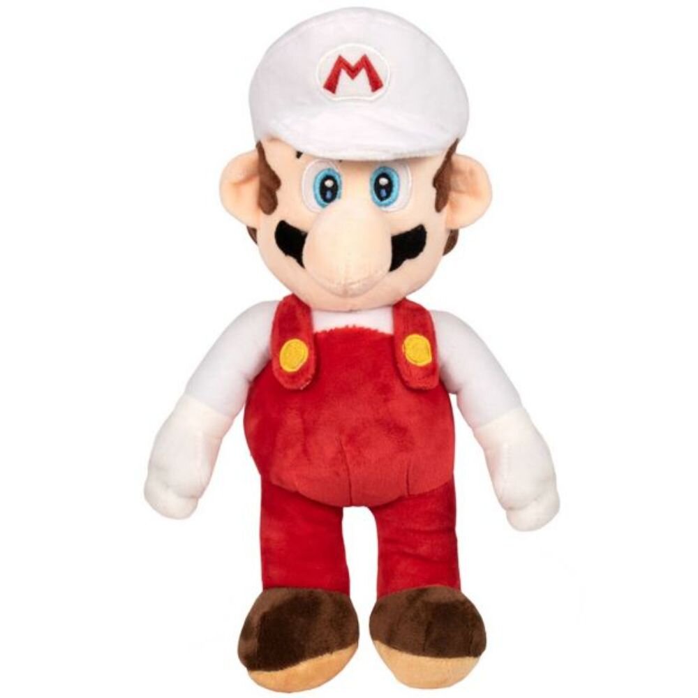 Play by Play Jucarie din plus Mario Fire cu sapca alba super Mario 36 cm