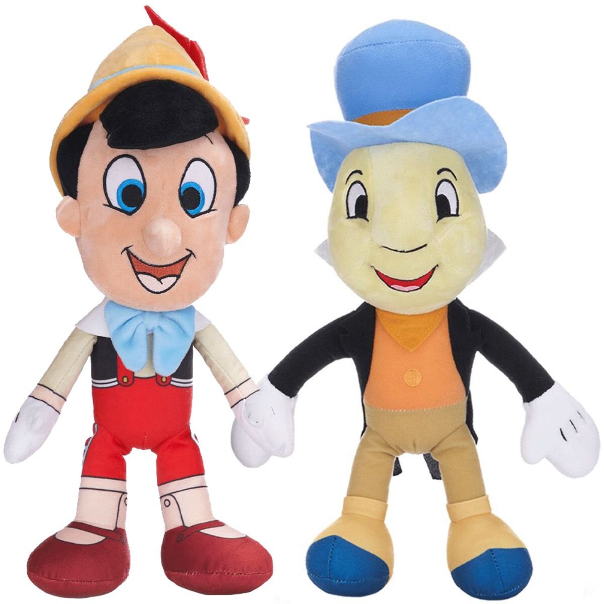 Play by Play Set 2 jucarii de plus Pinocchio si Jiminy Cricket 35 cm