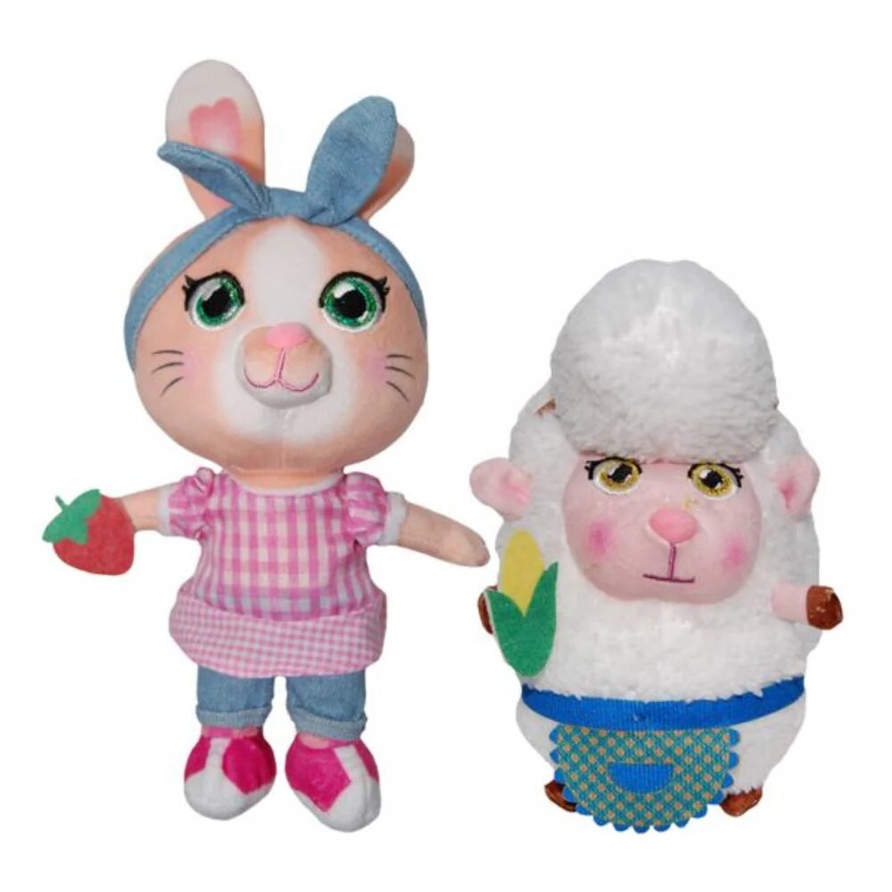 Play by Play Set 2 jucarii de plus Summer 20 cm si Betty 17 cm Summer and Todd