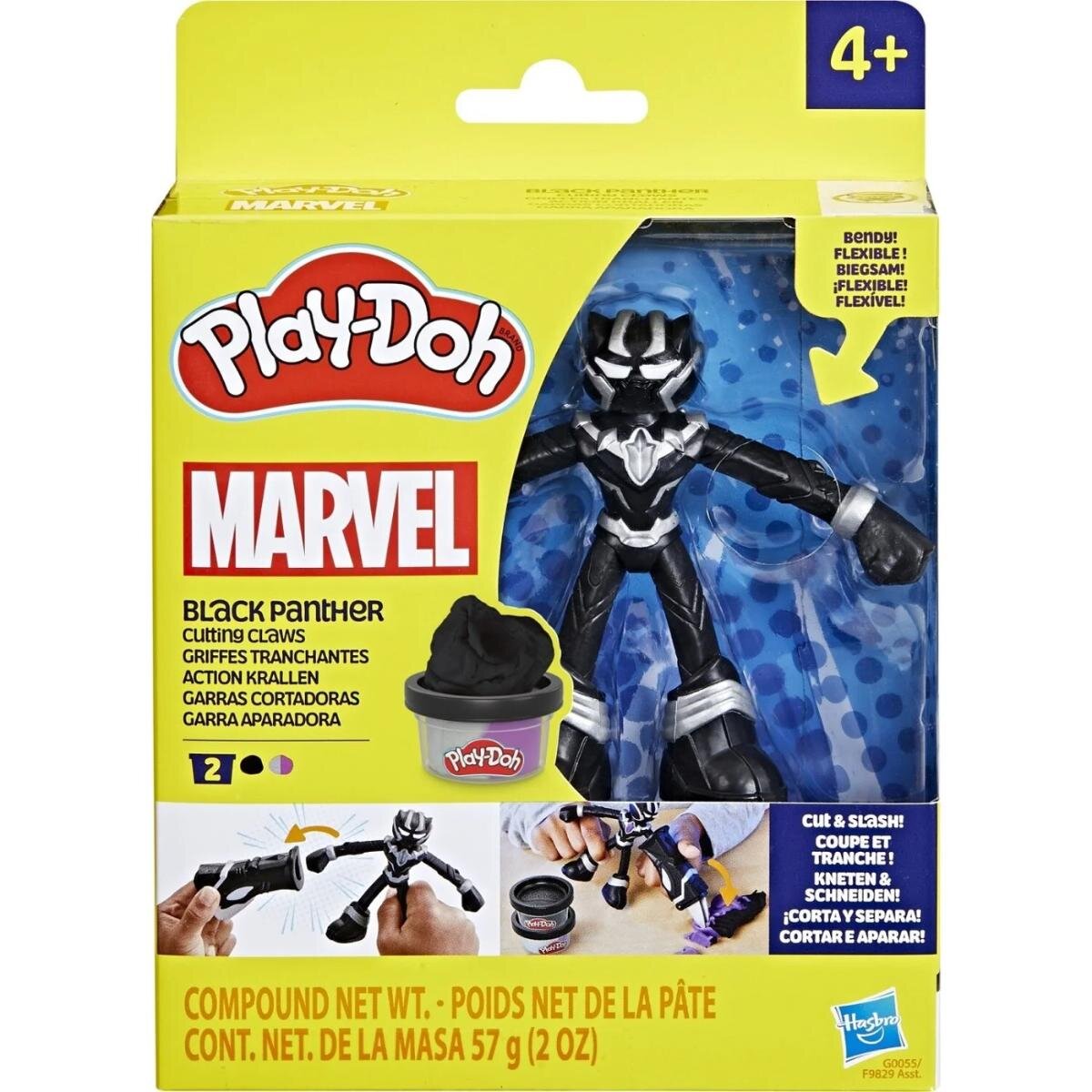 Play-Doh Set de joaca cu figurina Marvel Black Panther G0055