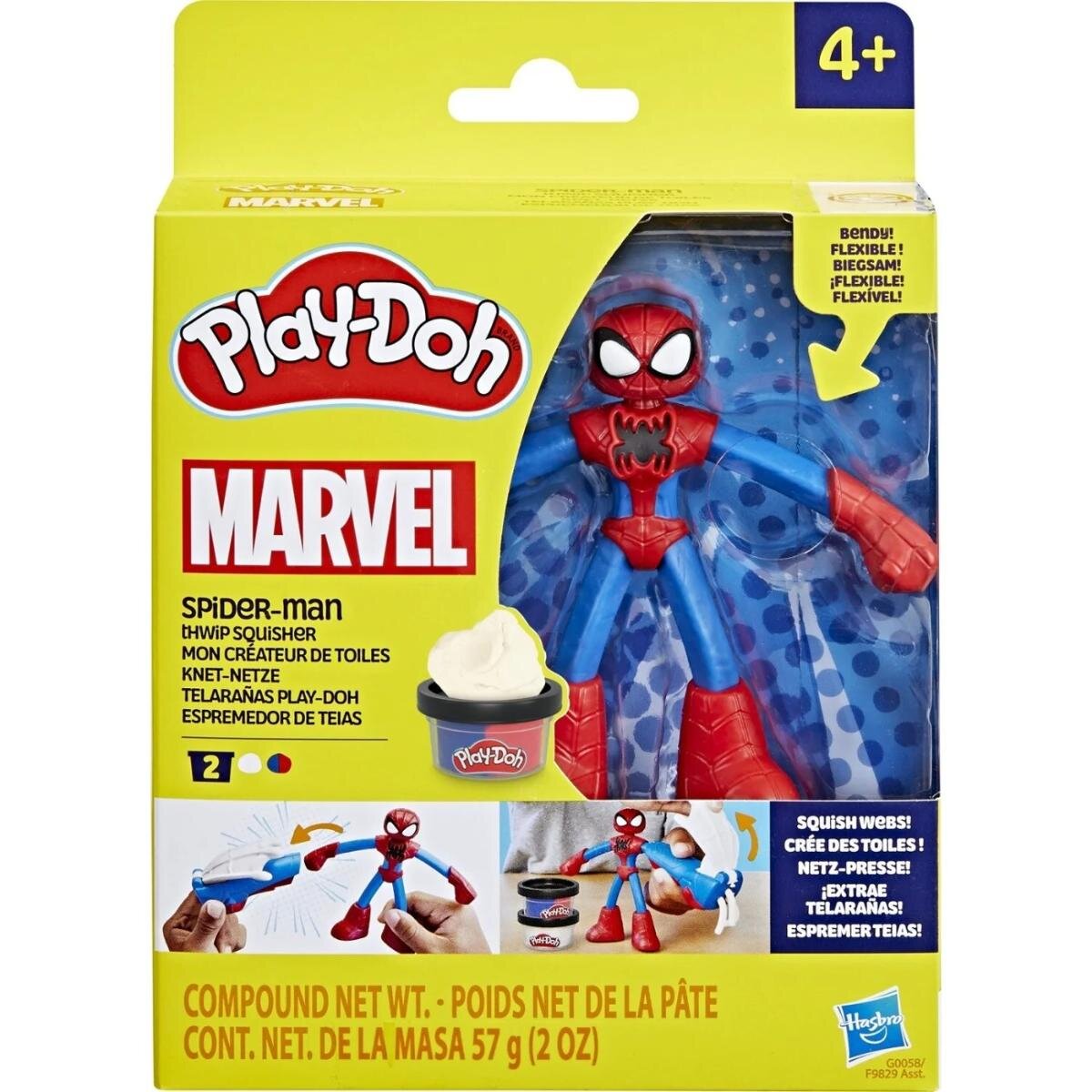 Play-Doh Set de joaca cu figurina Marvel Spider Man G0058