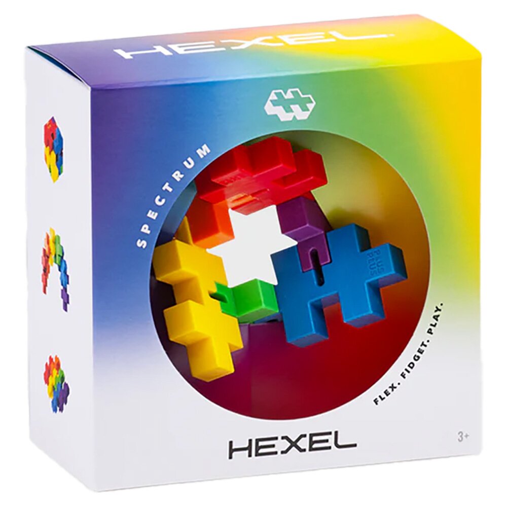 Plus-Plus Jucarie fidget creativa Hexel Spectrum