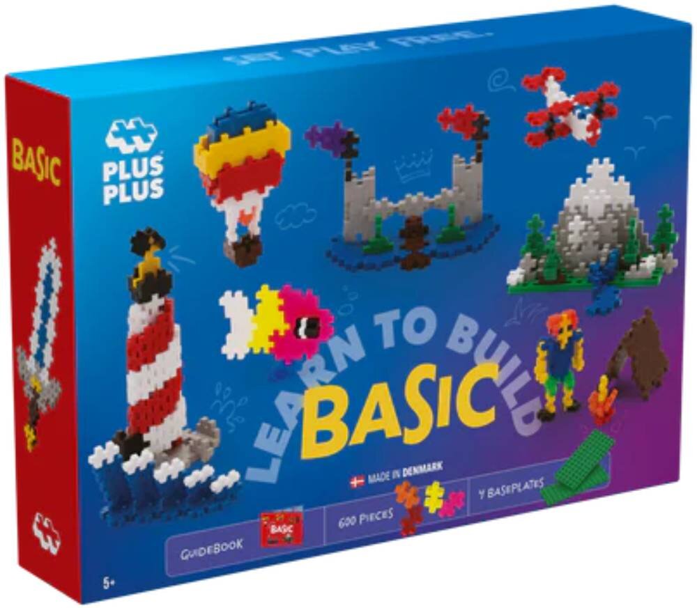 Plus-Plus Set constructie 600 piese Invata sa construiesti