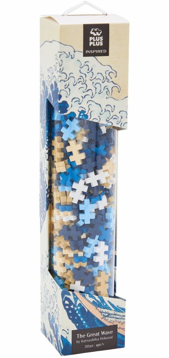 Plus-Plus Set constructie Tub creare tablou Inspirat de Hokusai