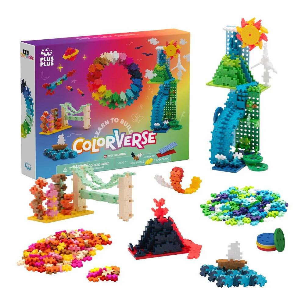 Plus-Plus Set de constructie 1000 piese Multicolor