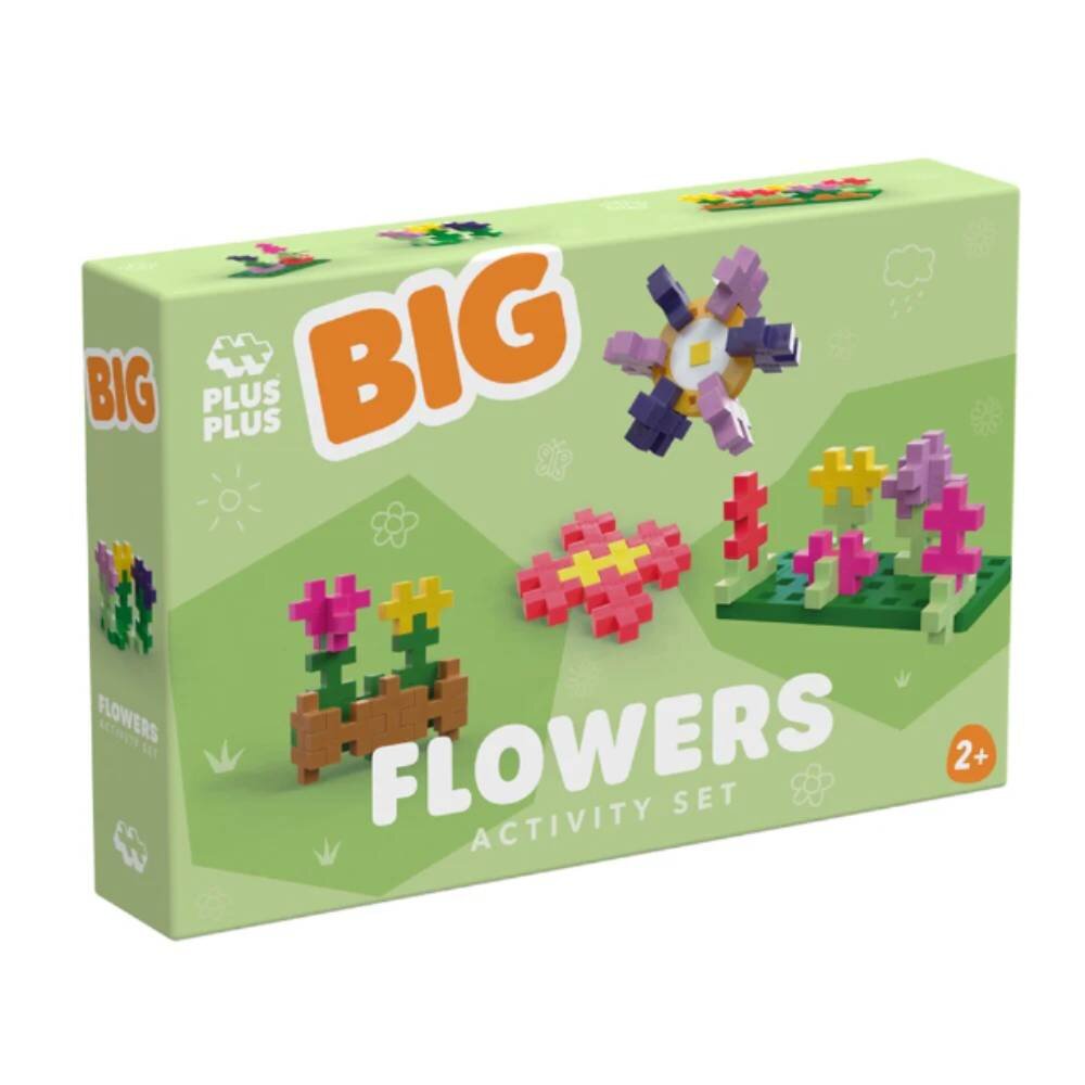 Plus-Plus Set de constructie 40 piese mari Flori