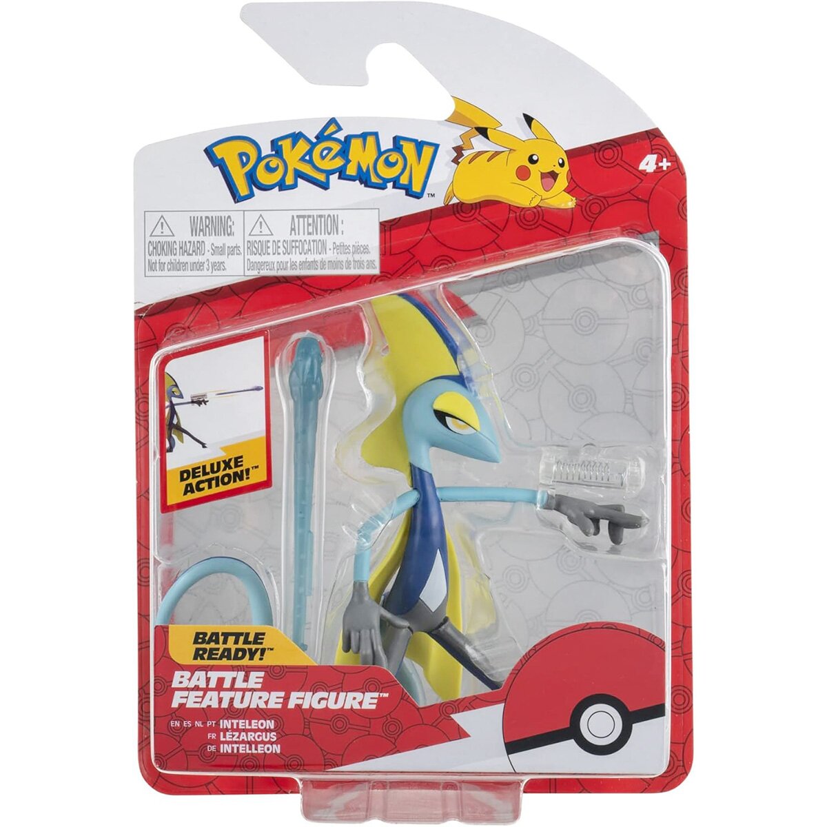 Pokemon Figurina articulata Battle Ready Inteleon 10 cm