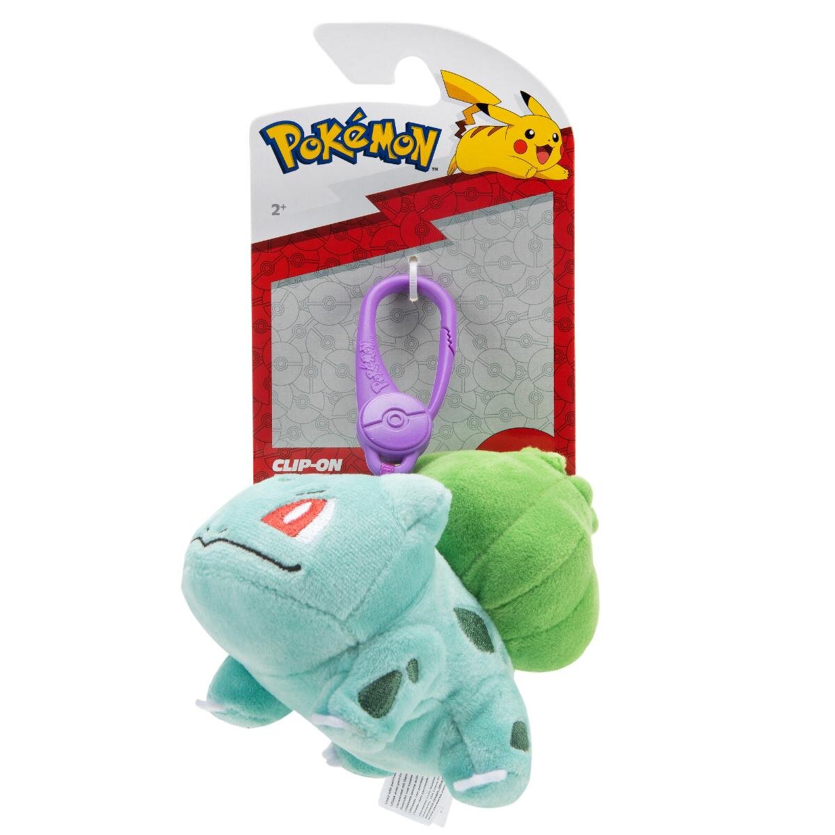 Pokemon Jucarie de plus cu agatatoare Bulbasaur 7 cm