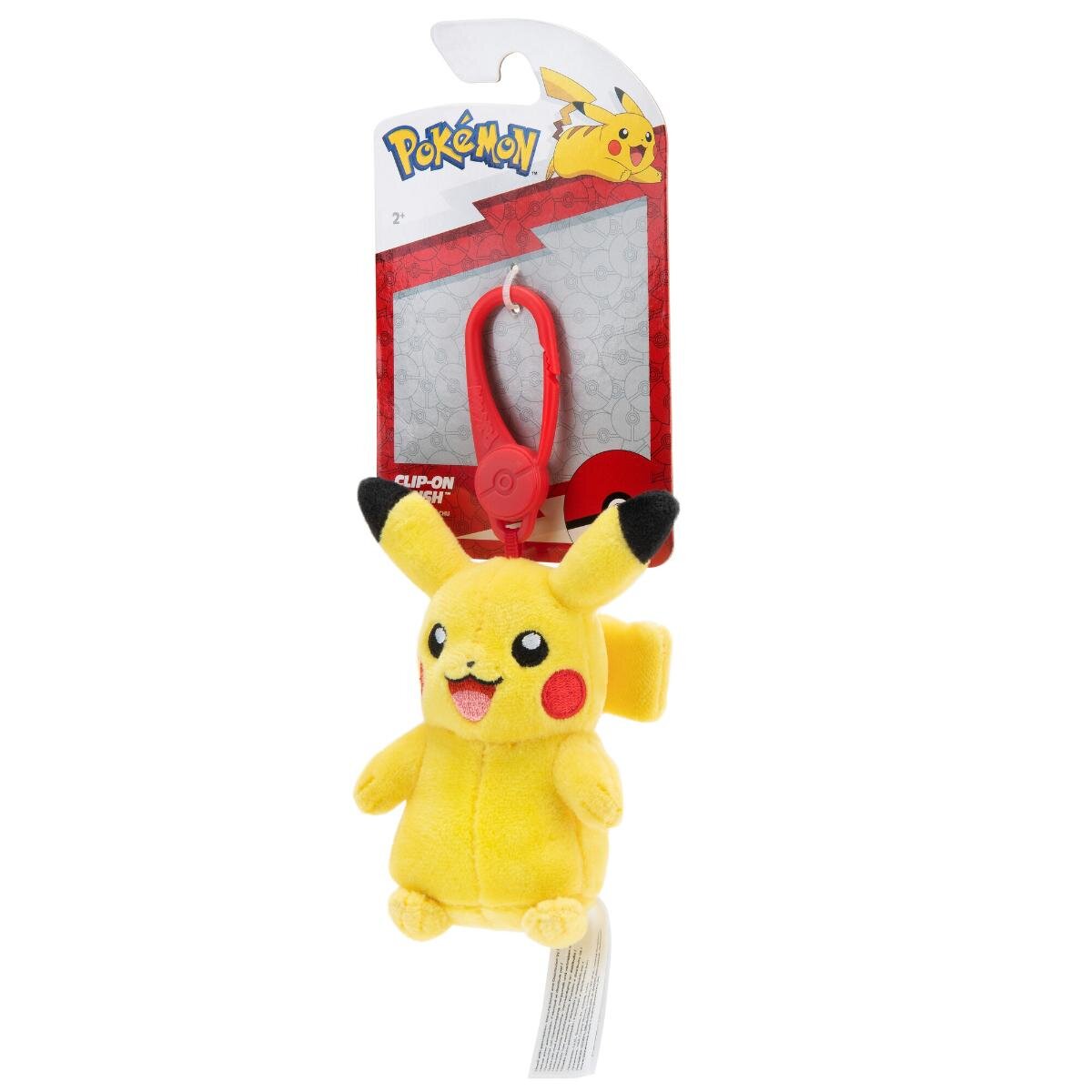 Pokemon Jucarie de plus cu agatatoare Pikachu 7 cm