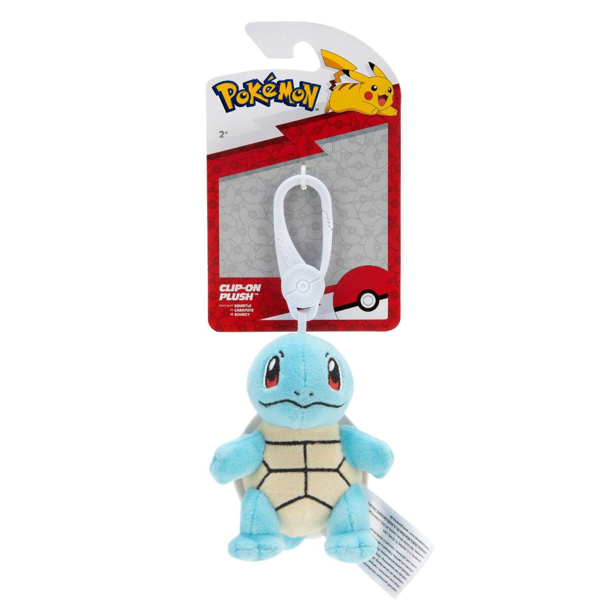 Pokemon Jucarie de plus cu agatatoare Squirtle 7 cm