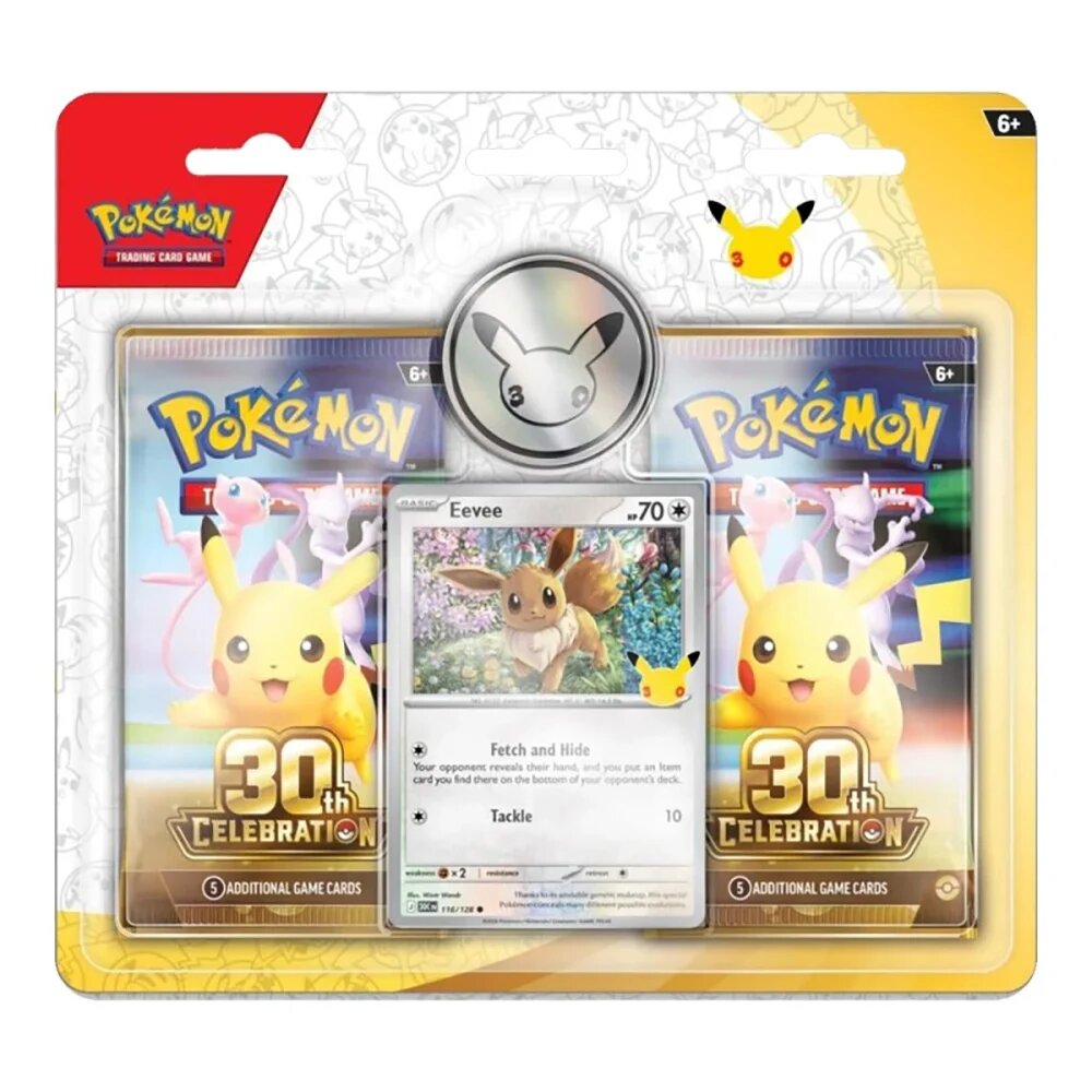 Pokemon Set carti de joc TCG Celebration 30Th Eevee