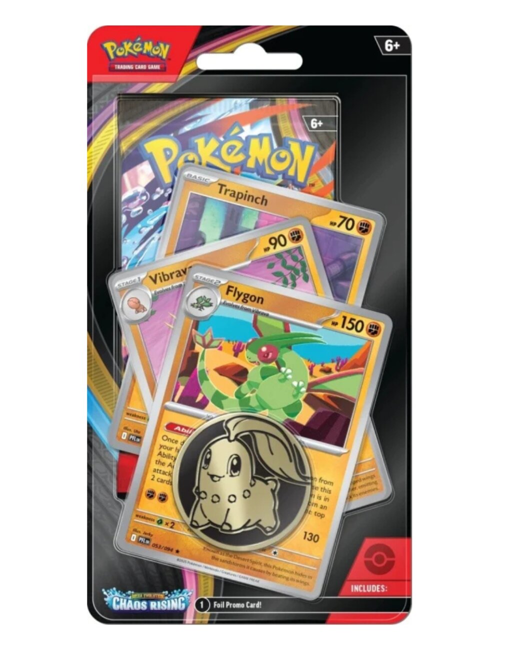 Pokemon Set carti de joc TCG Chaos Rising Premium Checklane Blister