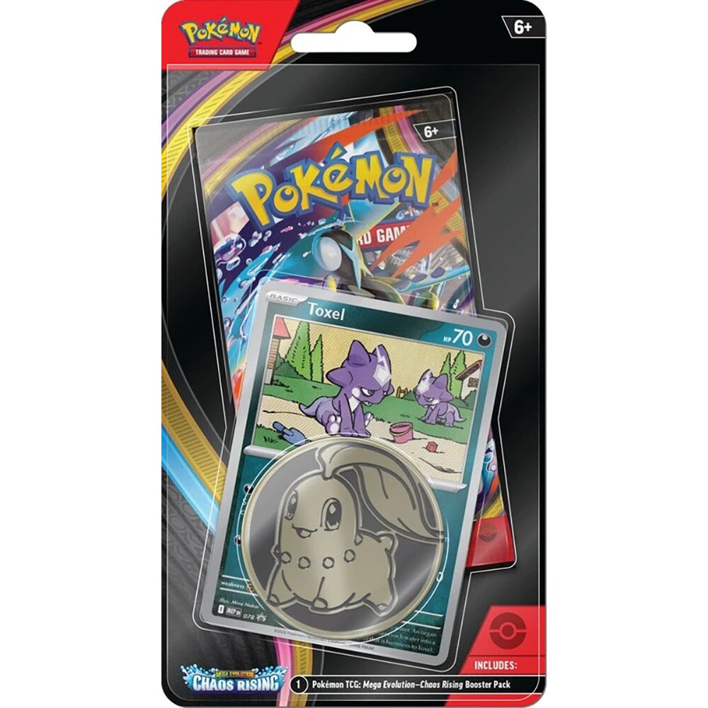 Pokemon Set carti de joc TCG Mega Evolution Chaos Rising Checklane Blister