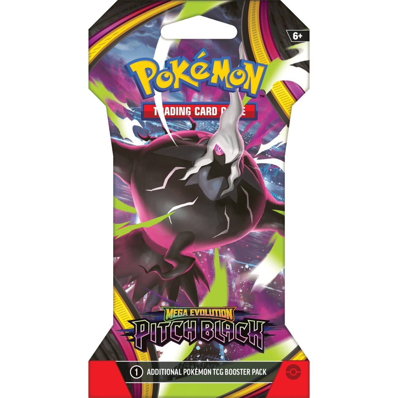 Pokemon Set carti de joc TCG Mega Evolution Pitch Black Sleeved Booster