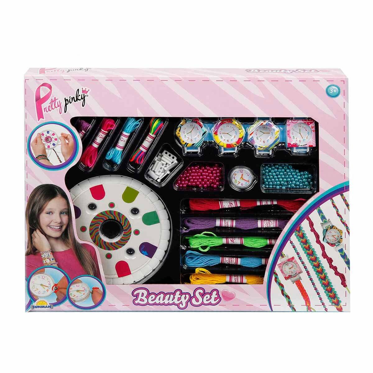 Pretty Pinky Set de creat bratari si ceasuri