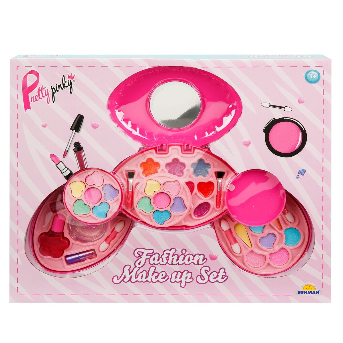 Pretty Pinky Set de machiaj cu 5 straturi