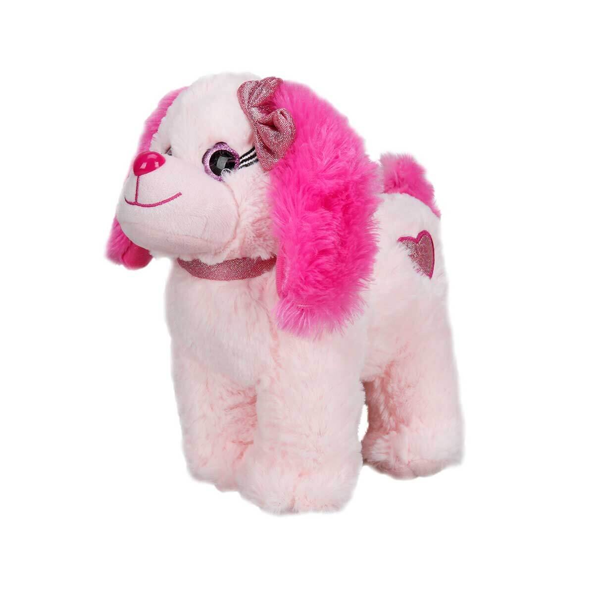 Puffy Friends Caine de plus colorat Roz deschis 25 cm